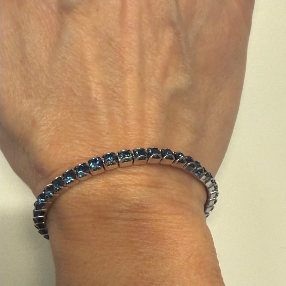 Touchstone Crystal Blue Bracelet